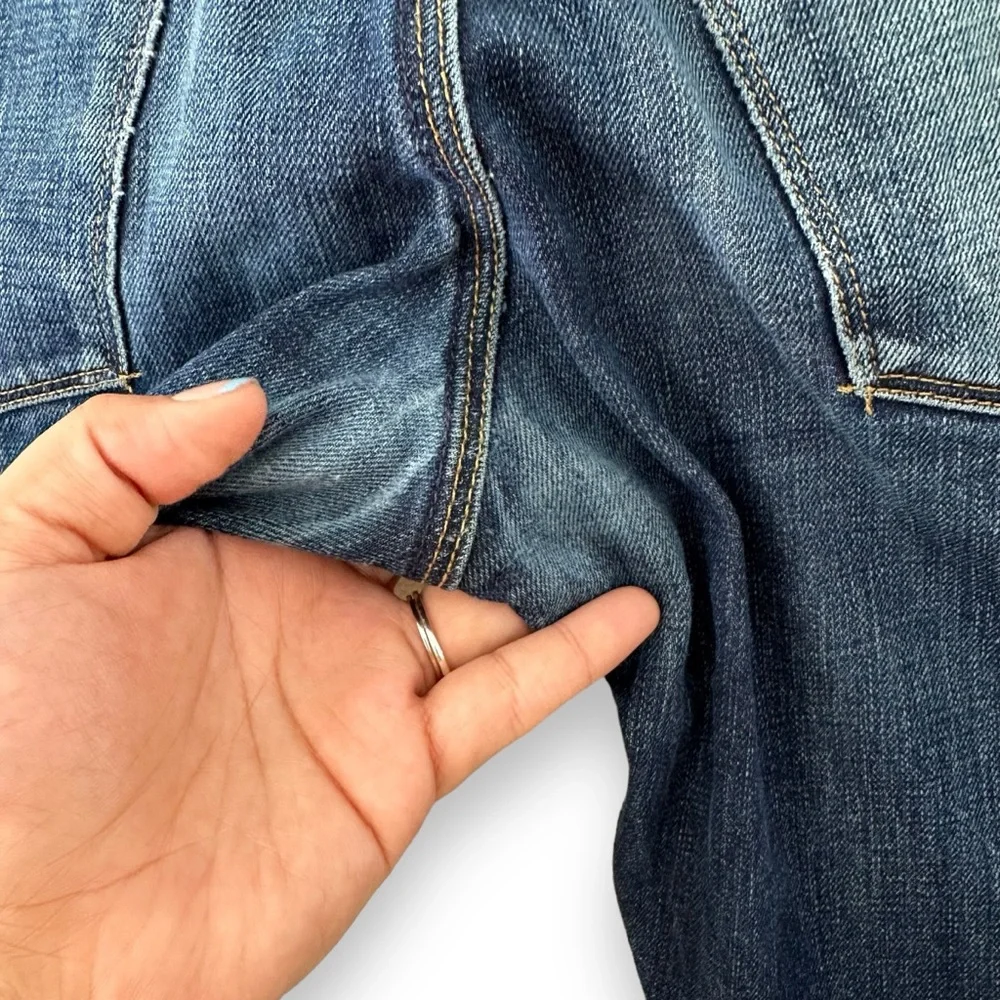 Men's Raleigh Denim Straight Jeans - Blue - Picture 9 of 14